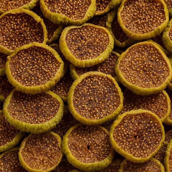 Sonnengetrocknete Feigen Chips